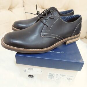 Brand New Original Penguin Willie Op Mens Leather Lace up Oxford Shoes 10 1/2.